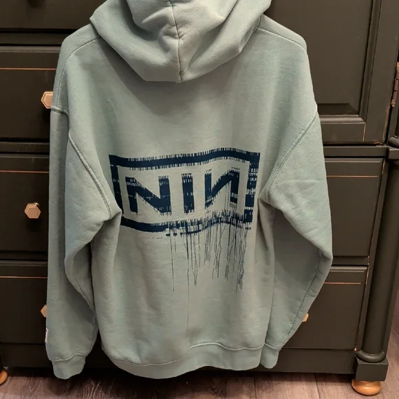 Nine Inch Nails 20th Anniversary With Teeth Hoodie NIN Size S - Picture 3 of 4